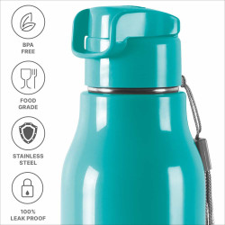 Milton Glassy Milton Best Insulated Hot Water Bottle Milton Steel