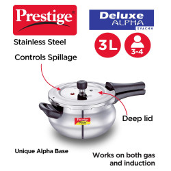 Prestige Deluxe Alpha Svachh Handi Cooker