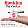 Hawkins Toy Cooker Stainless Steel Miniature Model Gift Toy for Kids
