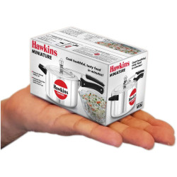 Hawkins Toy Cooker Stainless Steel Miniature Model Gift Toy for Kids