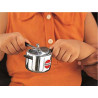Hawkins Toy Cooker Stainless Steel Miniature Model Gift Toy for Kids